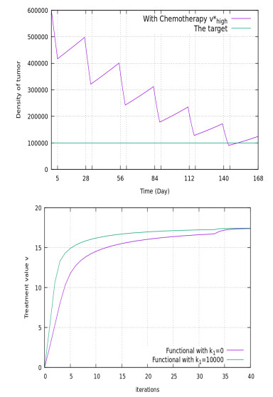 Optimal control of therapies on a tumor growth model with brain lactate ...